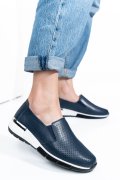 PANTOFI SPORT NAVY PIELE NATURALA 6SP212