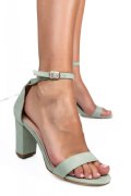 SANDALE OLIVE SUEDE OSPD351