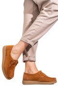 MOCASINI CAMEL PIELE NATURALA INTOARSA 8SP517-1