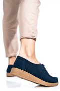 MOCASINI NAVY PIELE NATURALA INTOARSA 8SP517-1