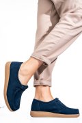 MOCASINI NAVY PIELE NATURALA INTOARSA 8SP517-1