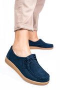 MOCASINI NAVY PIELE NATURALA INTOARSA 8SP517-1