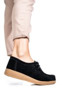 MOCASINI BLACK PIELE NATURALA INTOARSA 8SP517-1
