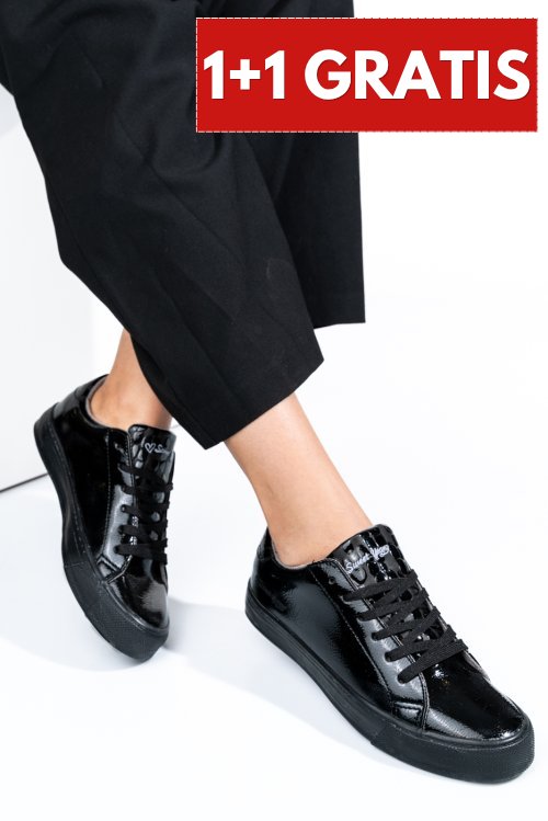 Pantofi sport black shining sw82200zp