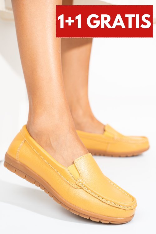 Balerini camel piele naturala 1sp121