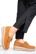 MOCASINI CAMEL PIELE NATURALA INTOARSA 2SP017