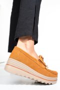 MOCASINI CAMEL PIELE NATURALA INTOARSA 2SP017