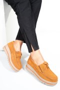 MOCASINI CAMEL PIELE NATURALA INTOARSA 2SP017
