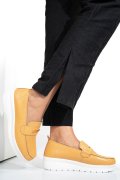 MOCASINI YELLOW PIELE NATURALA 6SP811