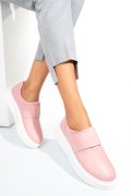 PANTOFI SPORT ROZ PIELE NATURALA ASP76219
