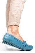 MOCASINI BLUE PIELE NATURALA FSPZ8817
