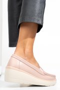 PANTOFI ROZ PIELE NATURALA 3SP107