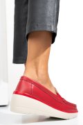 PANTOFI ROSII PIELE NATURALA 3SP107