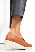 MOCASINI CAMEL PIELE NATURALA 3SP106