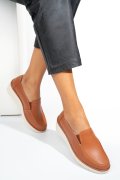 MOCASINI CAMEL PIELE NATURALA 3SP106