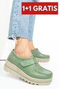 PANTOFI GREEN PIELE NATURALA 1SP150-1