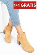 BOTINE CAMEL SUEDE ASP5703