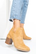 BOTINE CAMEL SUEDE ASP5703