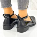 Pantofi Casual Dama Negri din Piele Ecologica Lofires