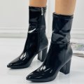Botine Dama Iarna Negre din Piele Ecologica Rhaenyr