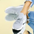 Pantofi Sport Dama Gri din Material Textil Brizesi