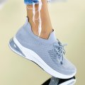 Pantofi Sport Dama Gri din Material Textil Brizesi