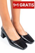 PANTOFI BLACK SHINING VSPN3206