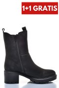GHETE DAMA DE IARNA PIELE NATURALA BLACK NABUK 8S77799