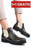 GHETE FEMEI PIELE NATURALA OLIVE 46-673-130