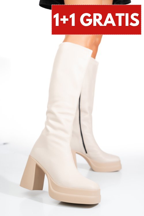 Cizme beige bspica