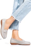 MOCASINI GRI PIELE NATURALA FSP003633