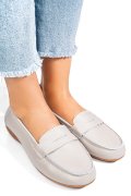 MOCASINI GRI PIELE NATURALA FSP003633