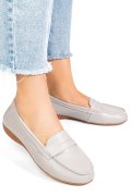 MOCASINI GRI PIELE NATURALA FSP003633