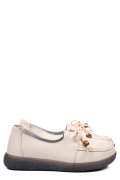 MOCASINI BEJ PIELE NATURALA 7SP88