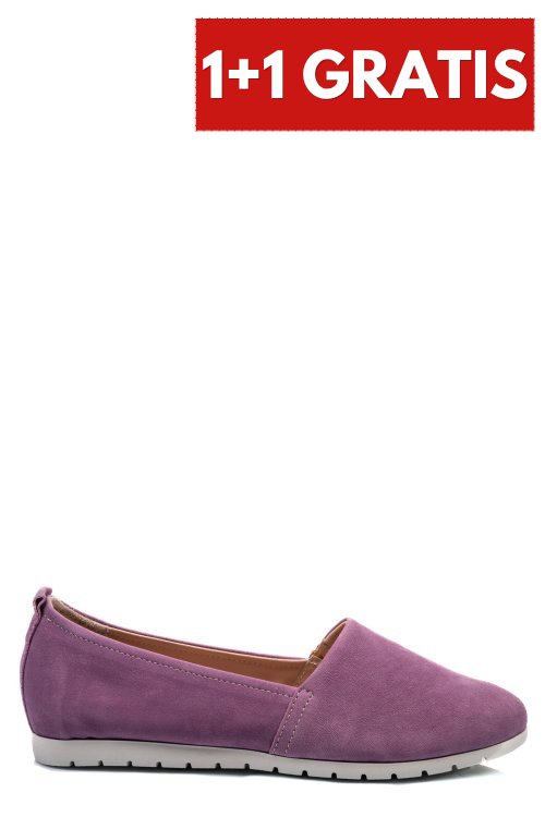Espadrile mov piele naturala 6sp30003
