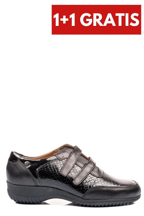 Pantofi negri piele naturala 2sp3321