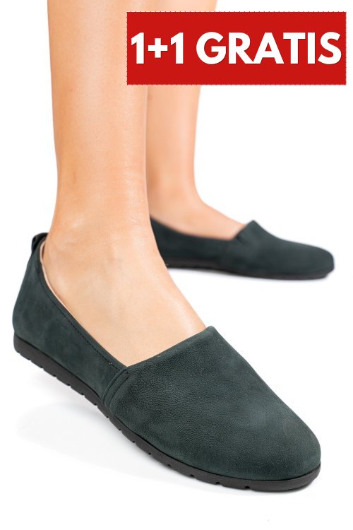Espadrile negre piele naturala 6sp30003