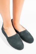 ESPADRILE NEGRE PIELE NATURALA 6SP30003