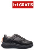 PANTOFI SPORT BLACK PIELE NATURALA F001-727