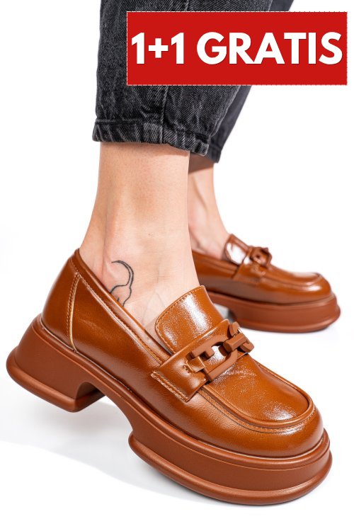 Mocasini brown tsph195