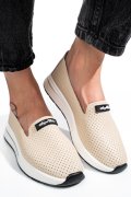 MOCASINI BEJ PIELE NATURALA JSPY5271