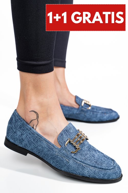 Mocasini jeans hspt254
