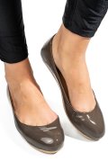 BALERINI GRI INCHIS PIELE NATURALA  LACUITA 0SP3219