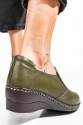 PANTOFI OLIVE PIELE NATURALA JSPY8135